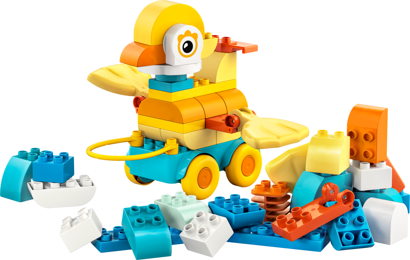 LEGO DUPLO 10448 Kaupunki: Eläimiä pyörien päällä – 3in1-setti