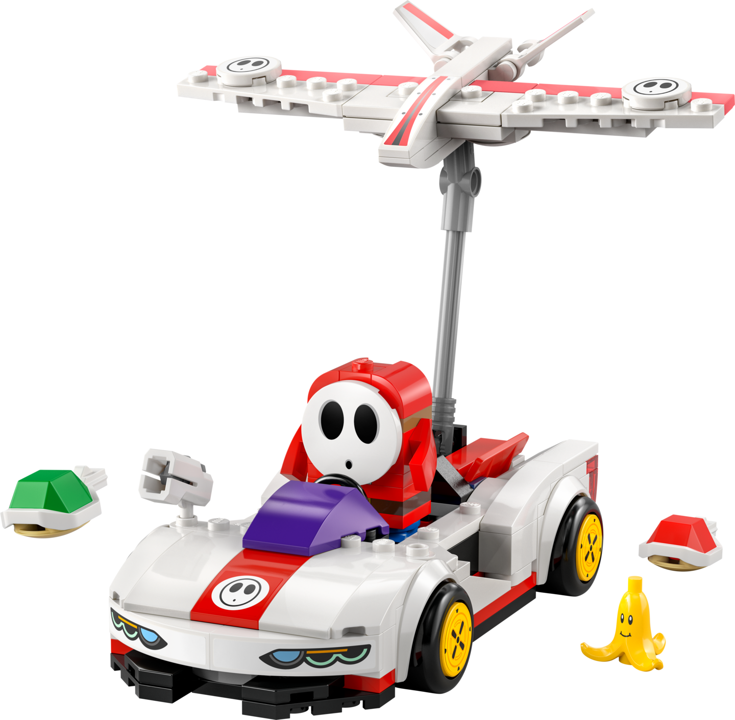 LEGO® Super Mario™: Mario Kart™ – Shy Guy ja P-Wing 72045