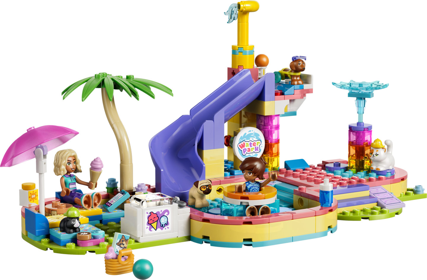 LEGO Friends 42676 Päivä vesipuistossa