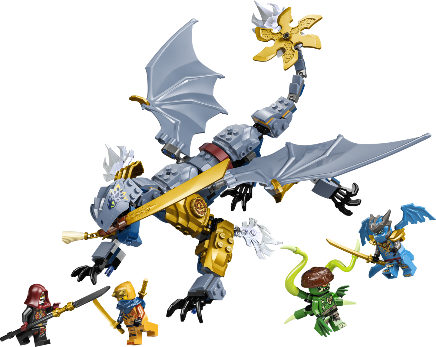 LEGO NINJAGO 71855 Riyu-ninjalohikäärmeen taistelu