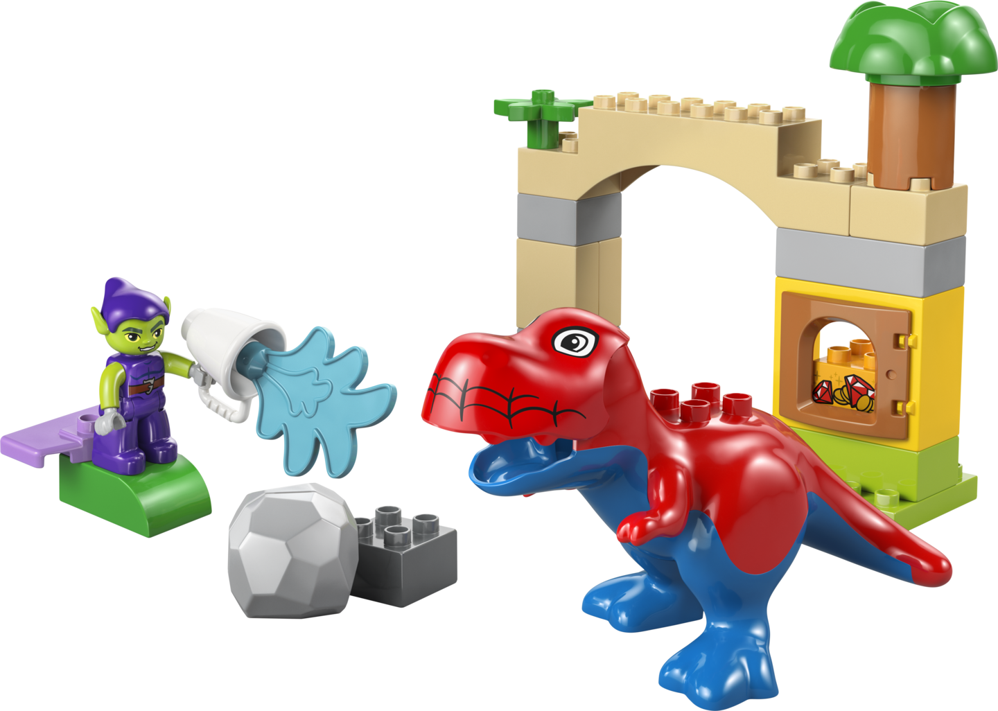 LEGO DUPLO 10463 Spidey-Rex-dinosaurus