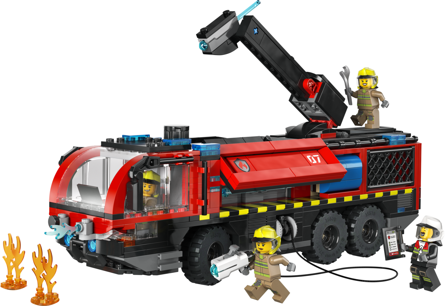 LEGO City 60499 Lentokentän paloauto