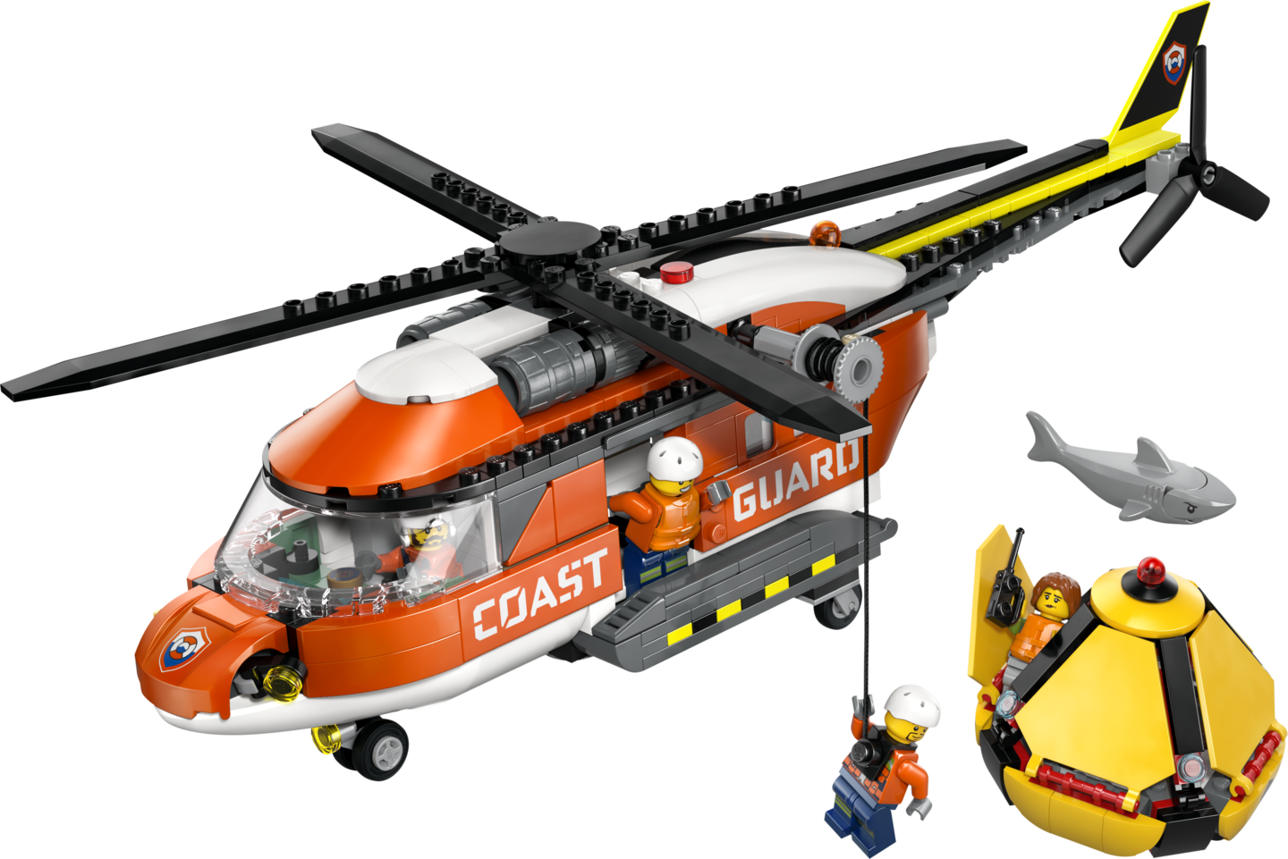 LEGO City 60503 Rannikkovartioston helikopteri