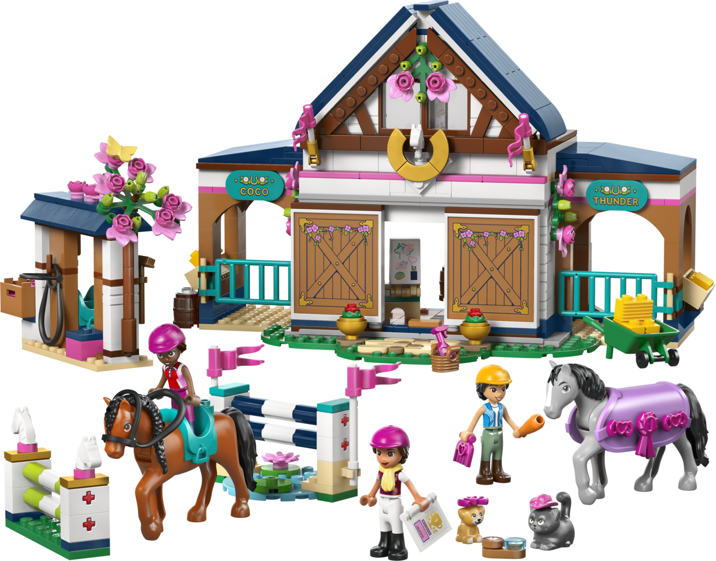 LEGO Friends 42688 Hevostalli ja ratsastuskoulu