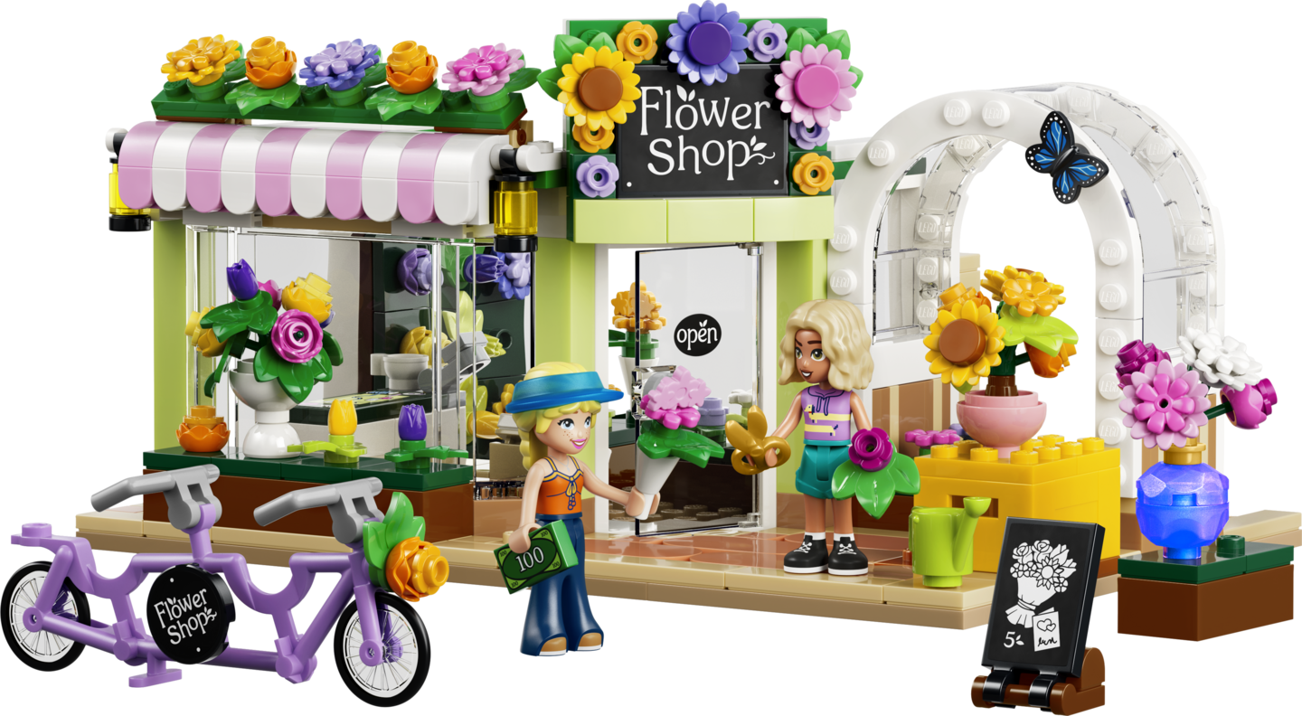 LEGO Friends 42693 Luovuuden kukkakauppa