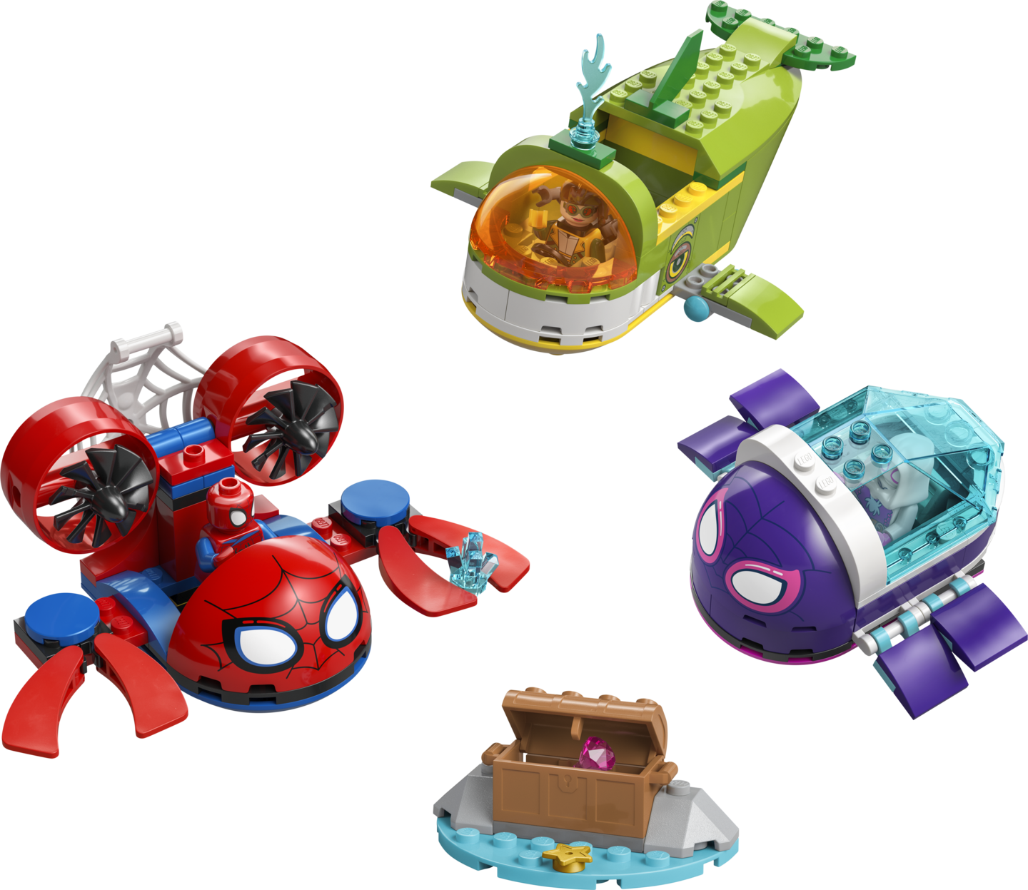 LEGO Marvel 11207 Spidey ja vedenalaiset menopelit
