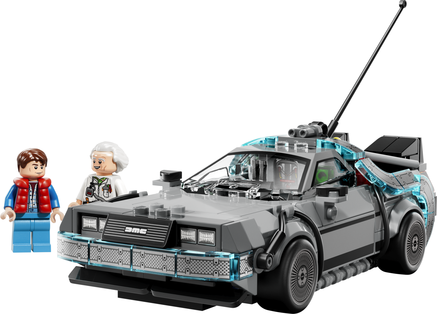 LEGO Speed Champions 77256 Aikakone Paluu tulevaisuuteen ‑elokuvasta