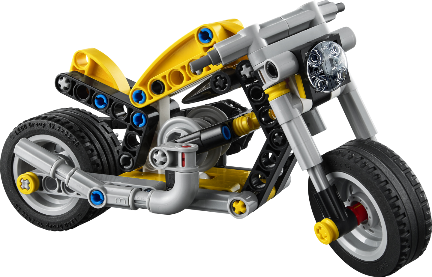 LEGO Technic 42225 Keltainen moottoripyö