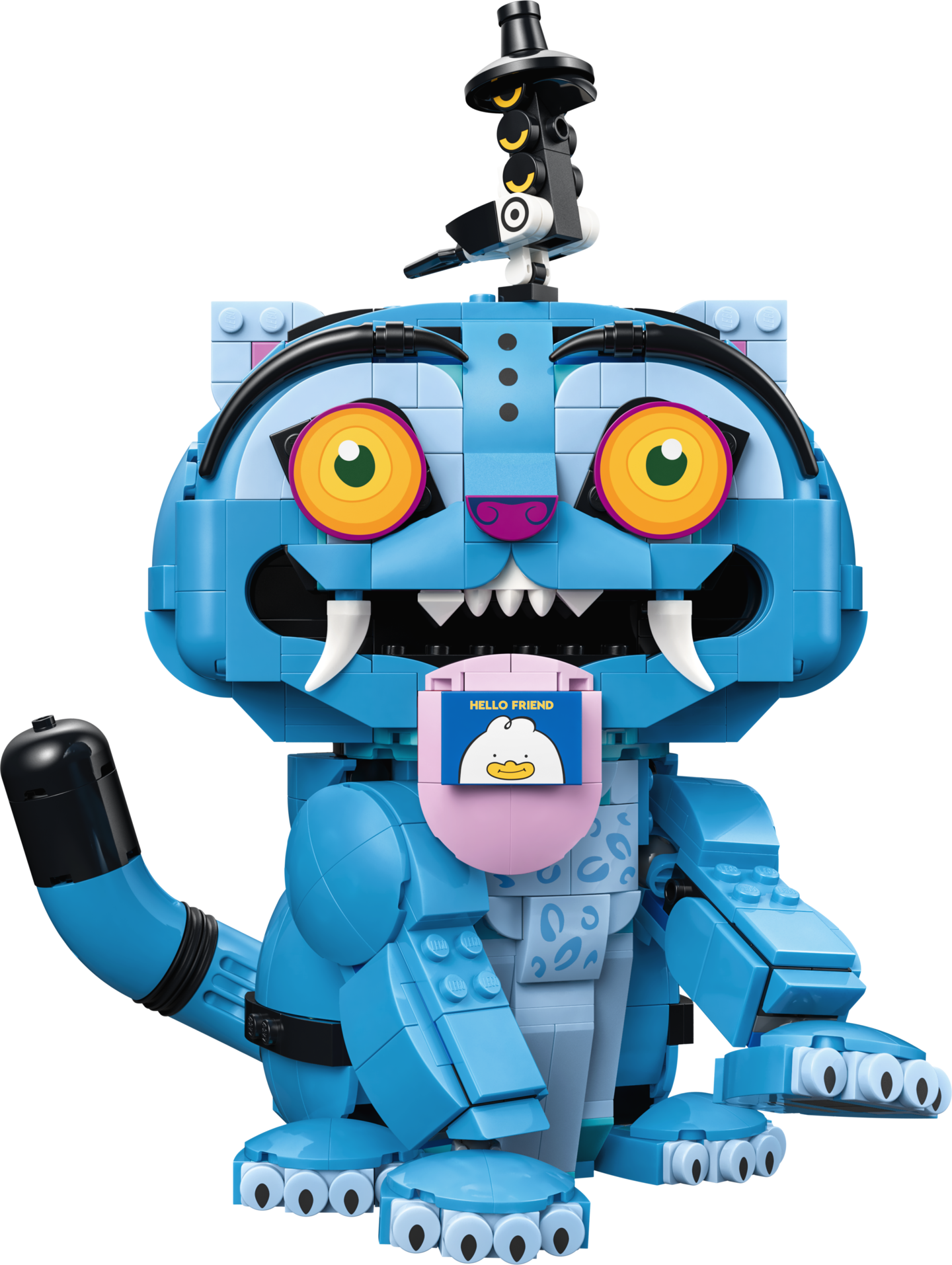 LEGO KPop Demon Hunters 72537 Derpy-tiikeri ja Sussie-lintu