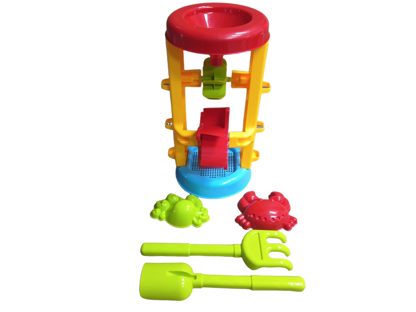 SpinOut hiekkamylly setti