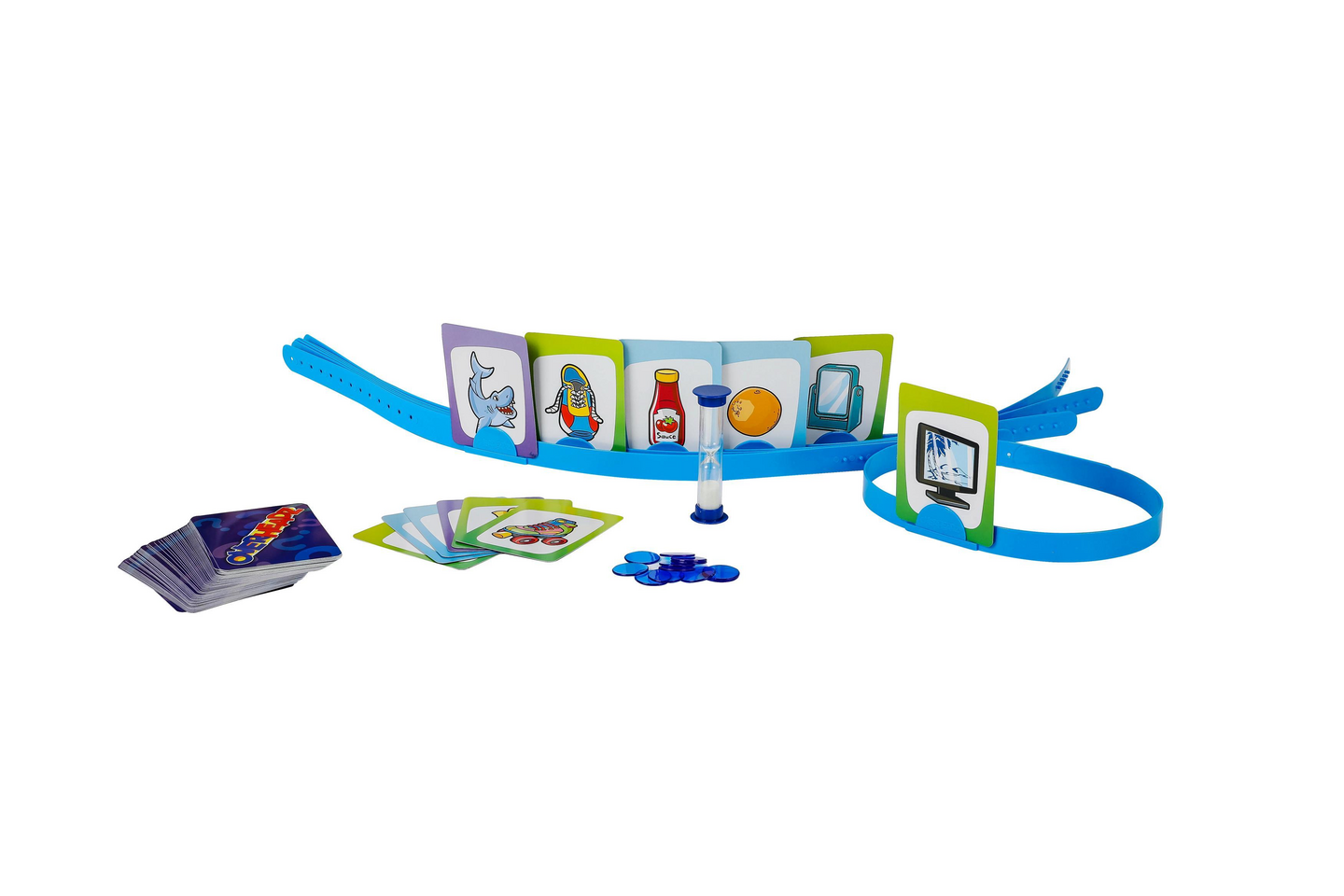 THE GAME FACTORY Overheadz Game - Mitä näet päässäni -peli