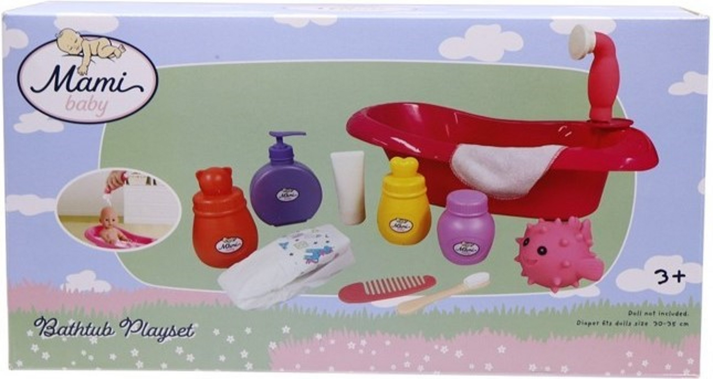 Mami Baby nuken kylpyamme ja tarvikkeet