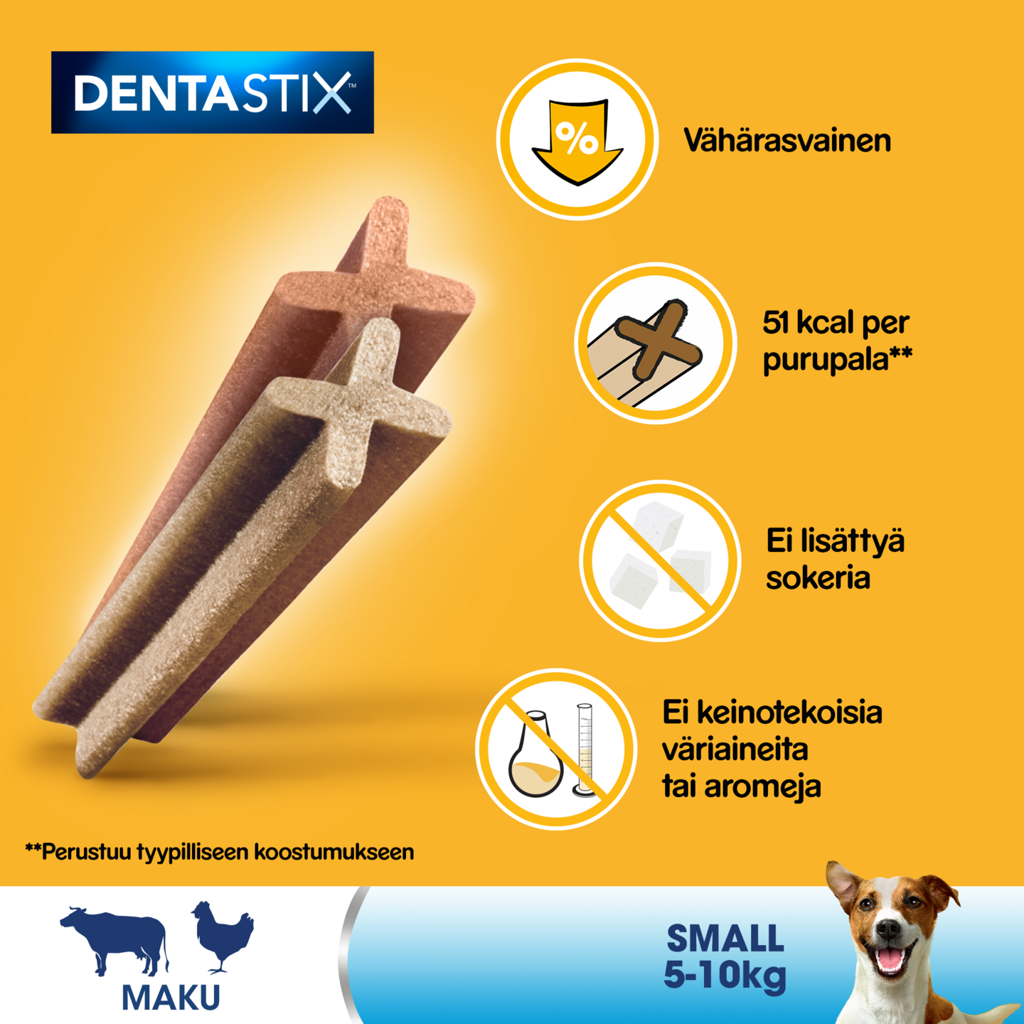 Pedigree DentaStix 4x110g small
