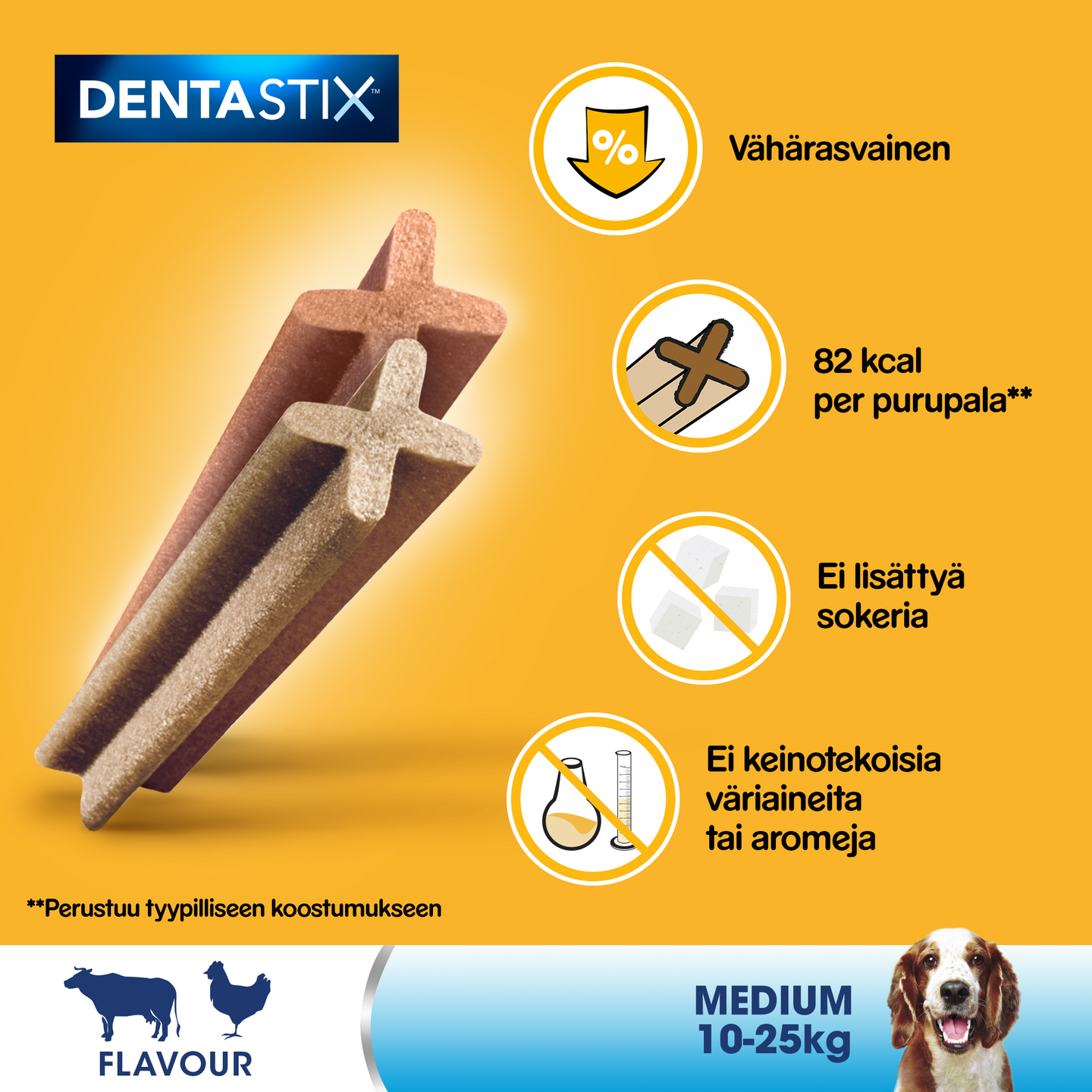 Pedigree Denta Stix 4x180g medium monipak