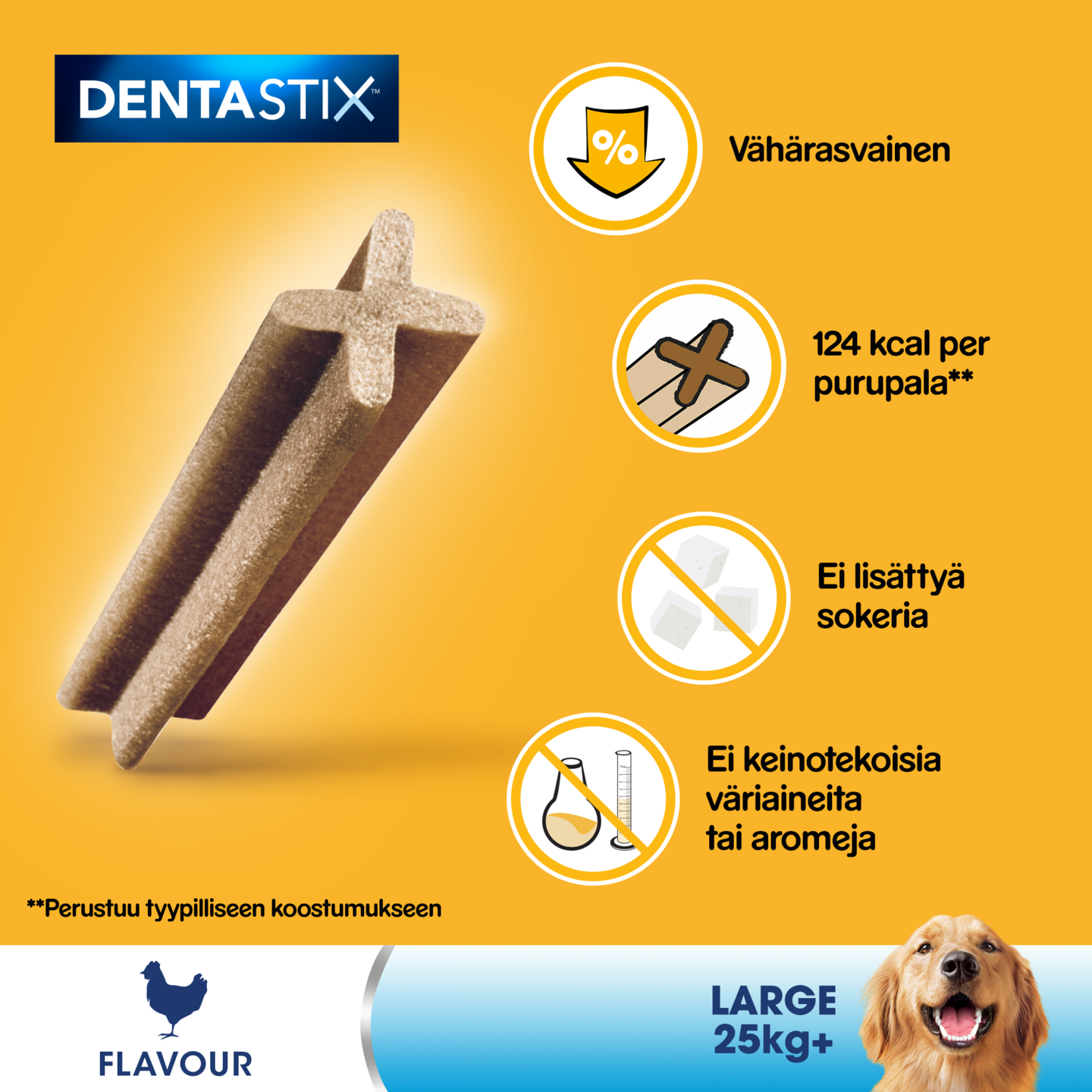 Pedigree DentaStix puruluu 270g large