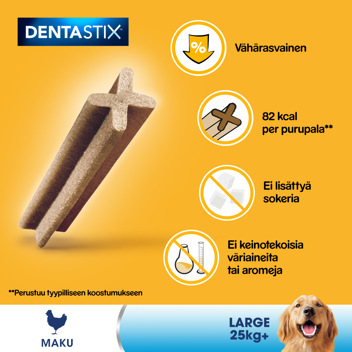 Pedigree DentaStix large 4x270g