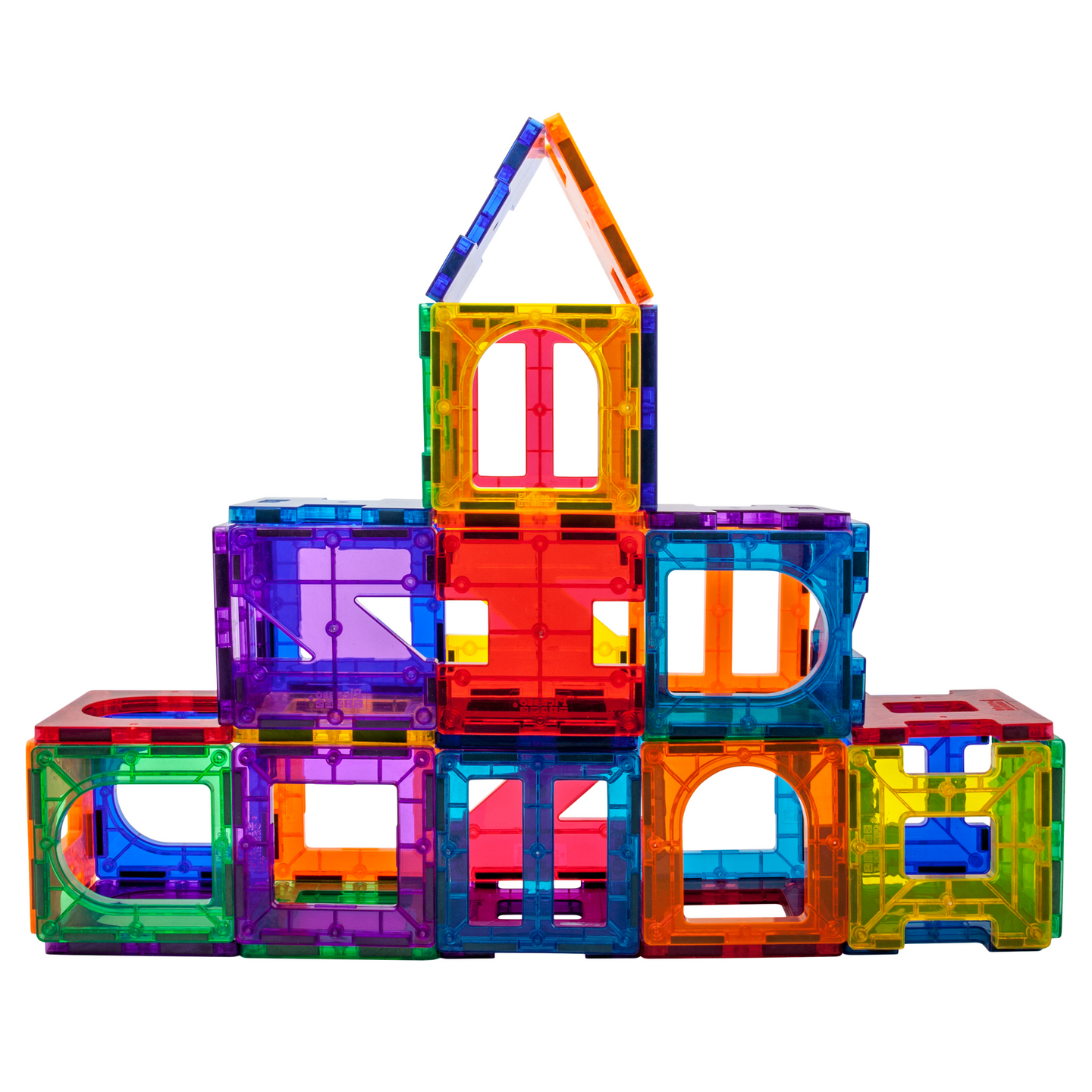 PicassoTiles Design Artistry Magnetic Building Tiles Set 42 kpl rakennussarja lelu