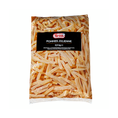 Menu ranskanperuna pommes Julienne 2,5kg pakaste
