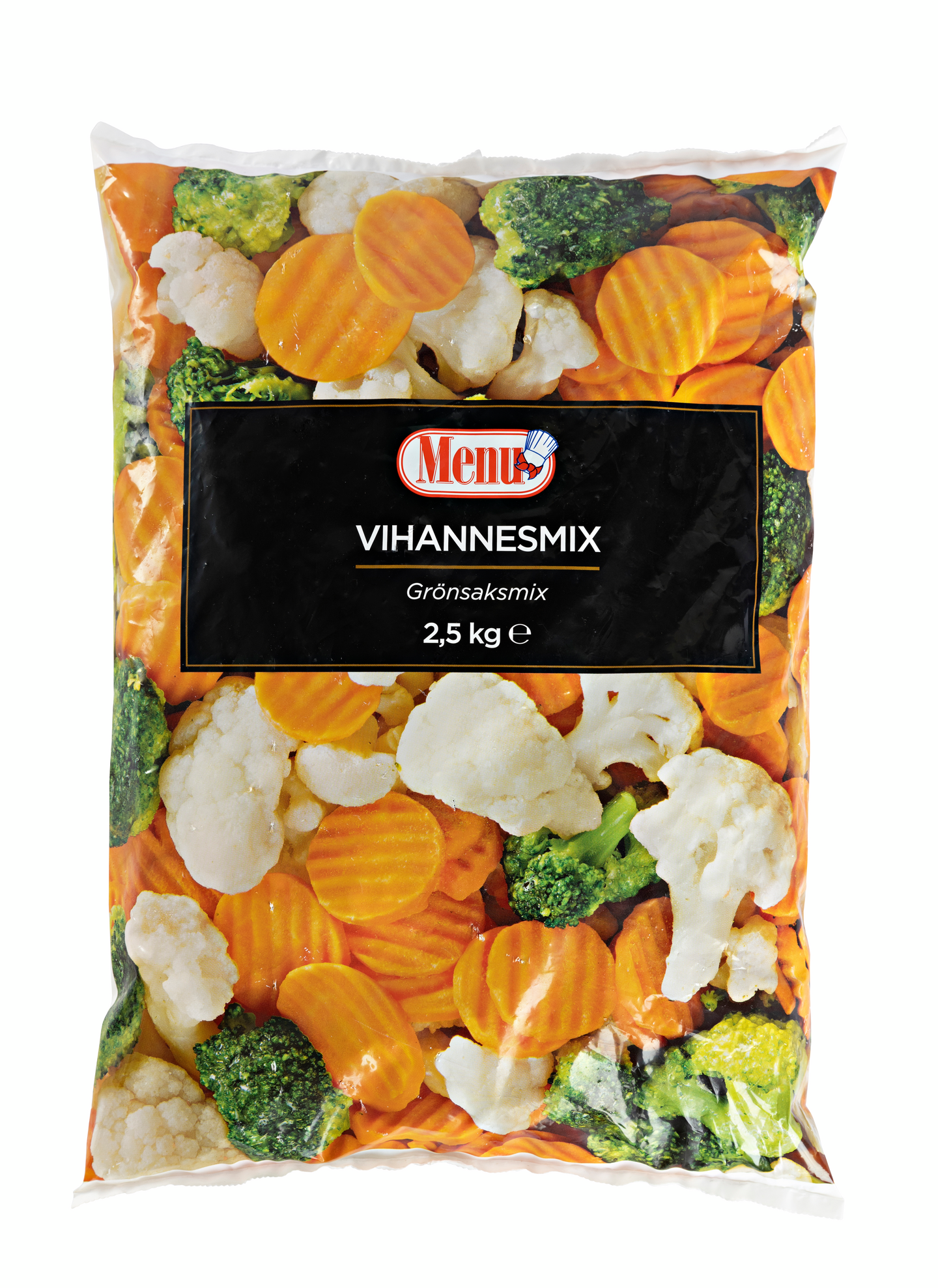 Menu vihannesmix 2,5kg pakaste