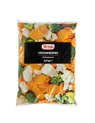 Menu vihannesmix 2,5kg pakaste