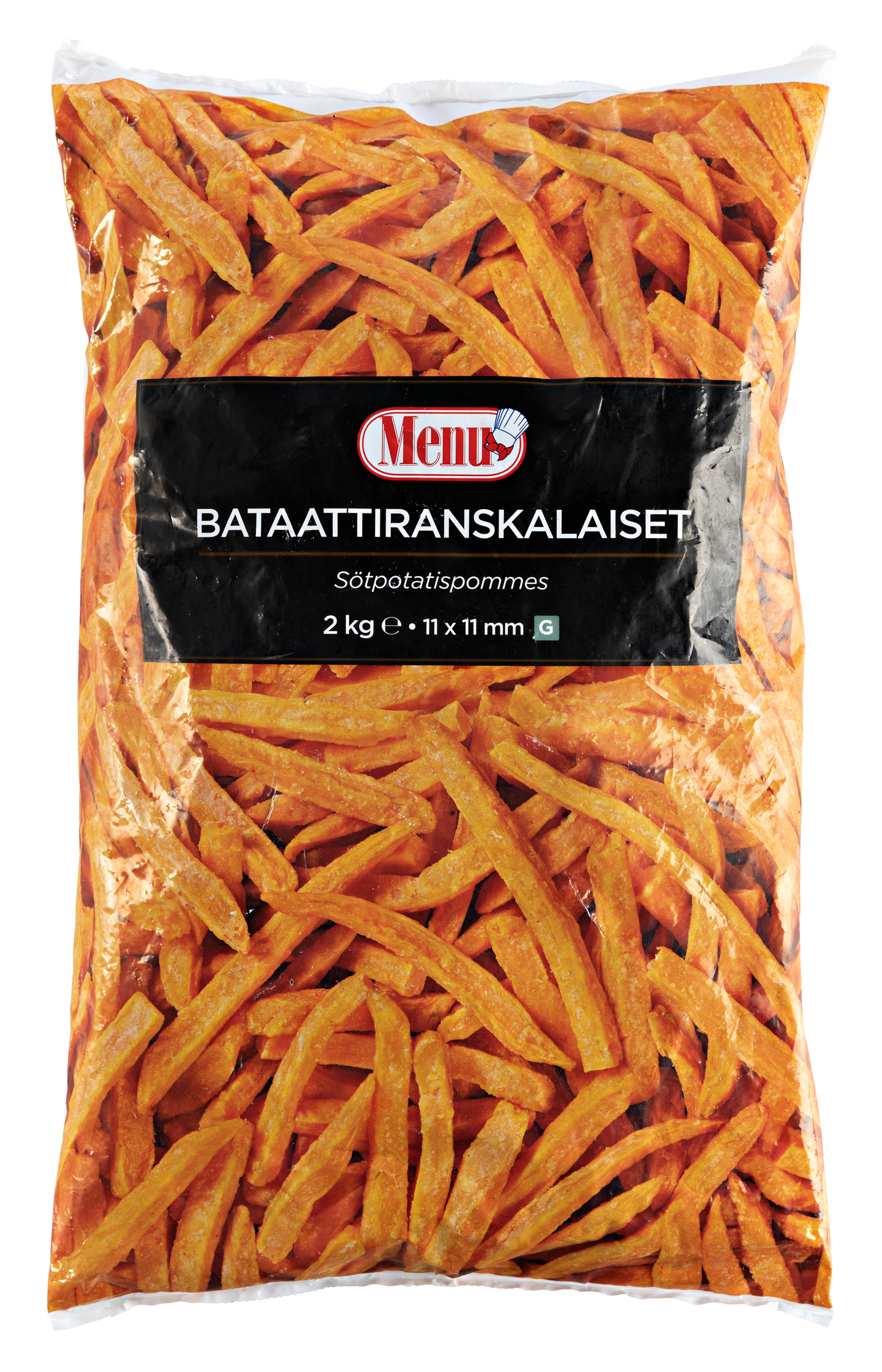 Menu bataattiranskalaiset 11x11mm 2kg pakaste