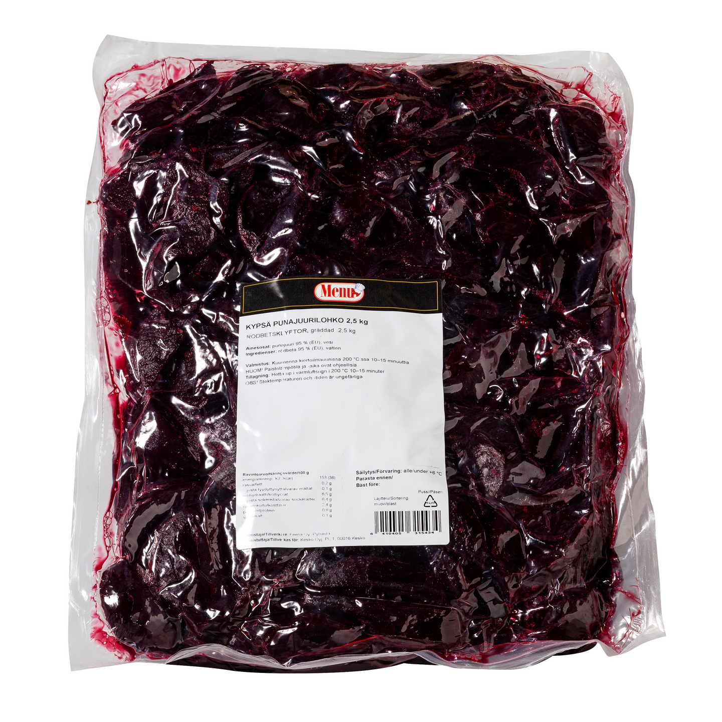 Menu kypsä punajuurilohko 2,5kg