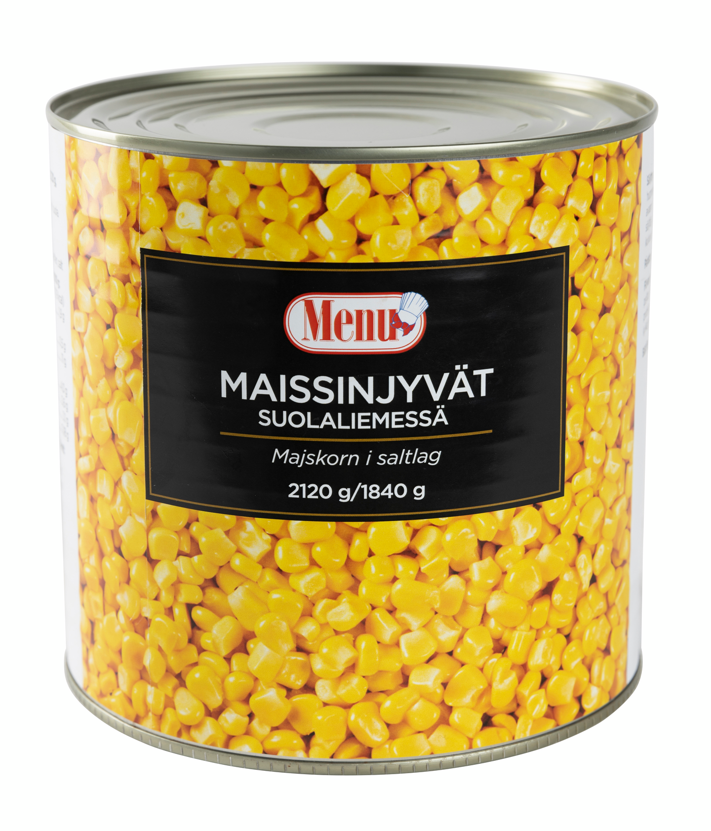 Menu maissinjyvät suolaliemessä 2120g/1840g