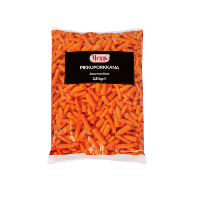 Menu pikkuporkkana 2,5kg pakaste