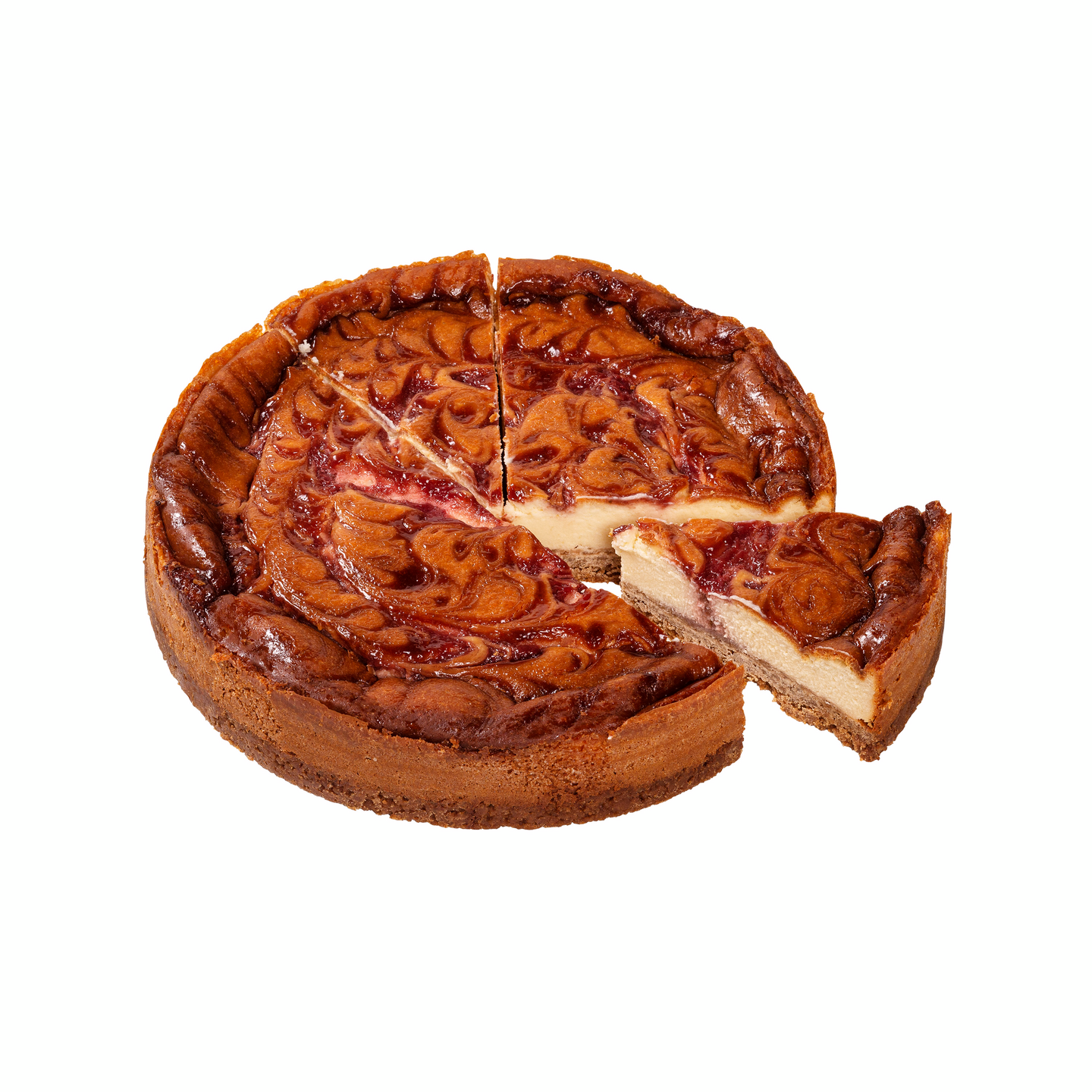 Menu marmoroitu juustokakku mansikkaraidalla paistettu 700 g laktoositon pakaste