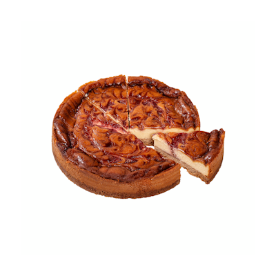 Menu marmoroitu juustokakku mansikkaraidalla paistettu 700 g laktoositon pakaste