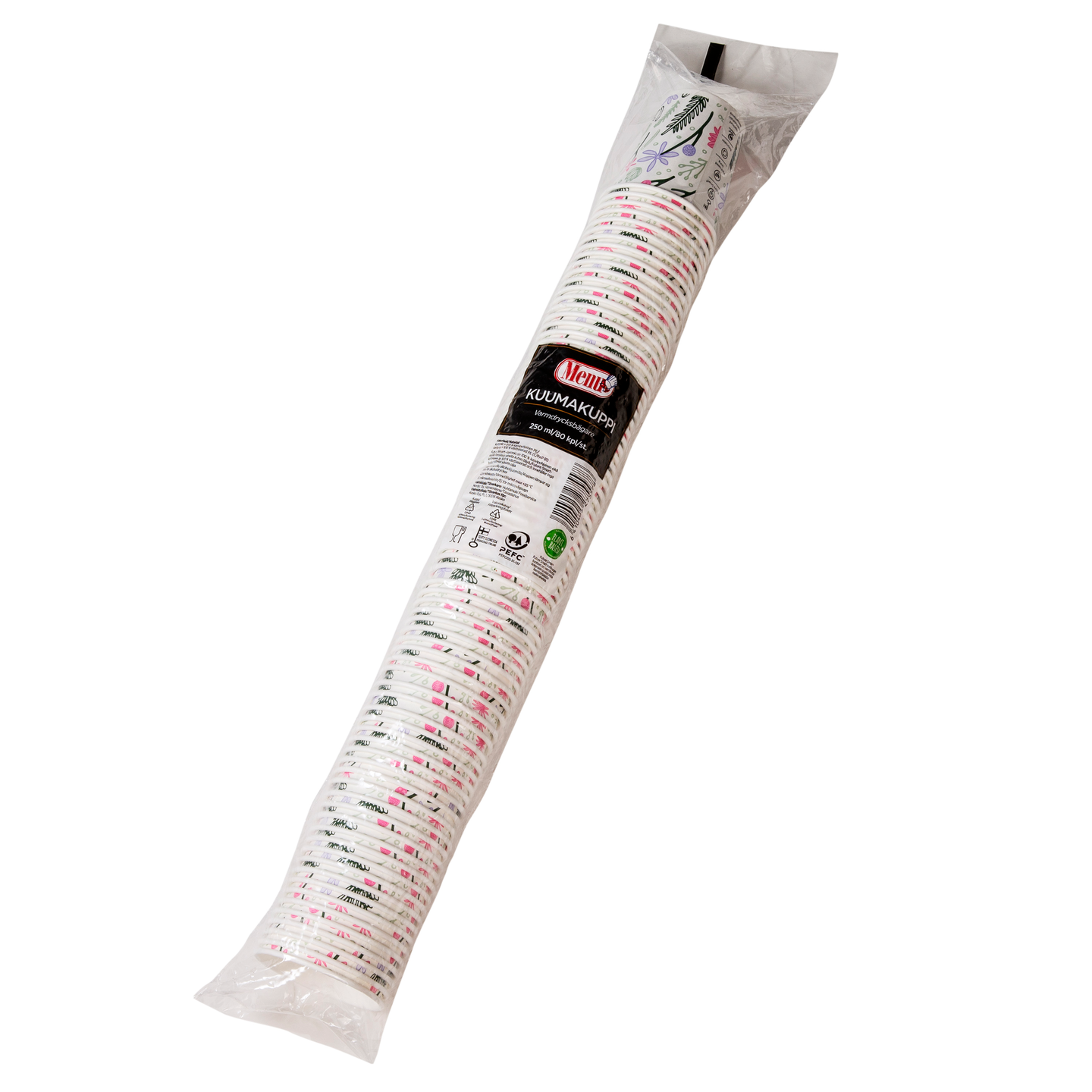 Menu Kesäpäivä kartonkinen kuumakuppi 250ml 80kpl