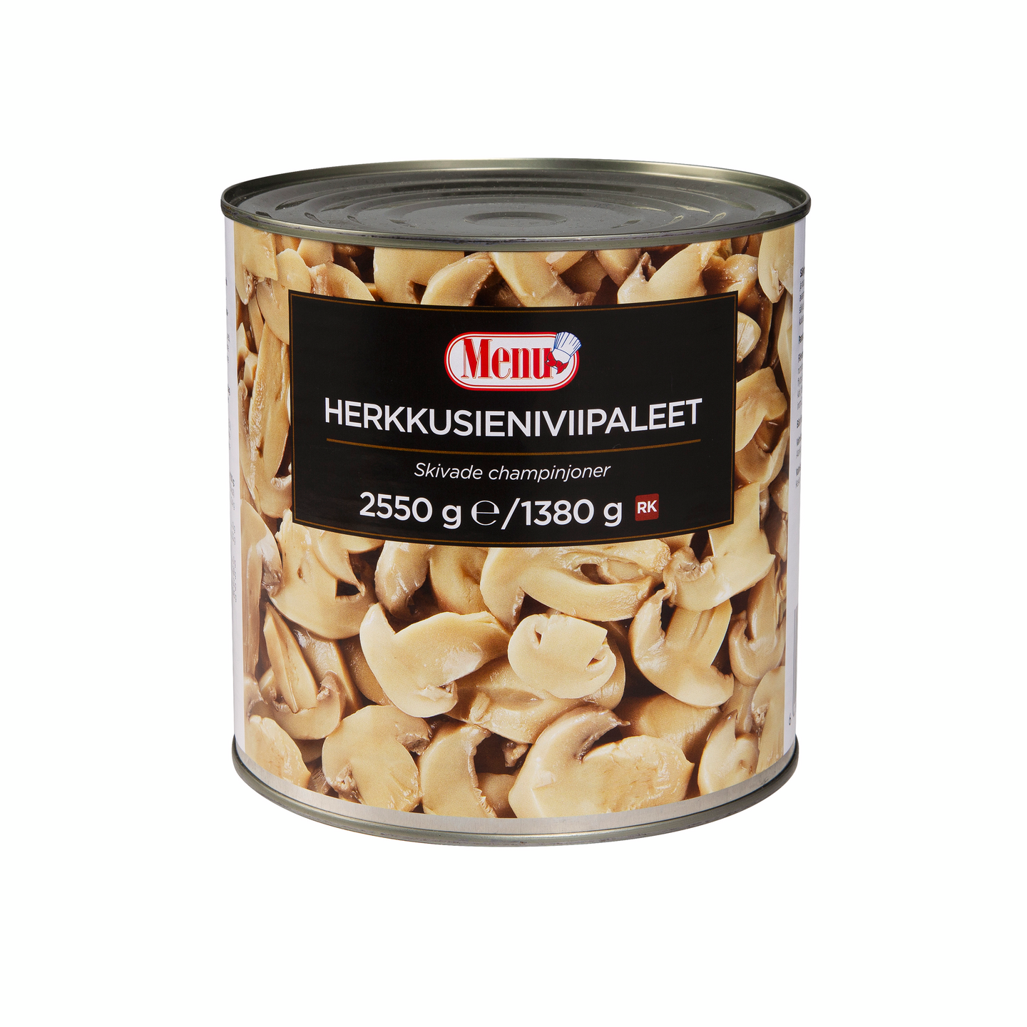 Menu herkkusieniviipaleet 2550g/1380g