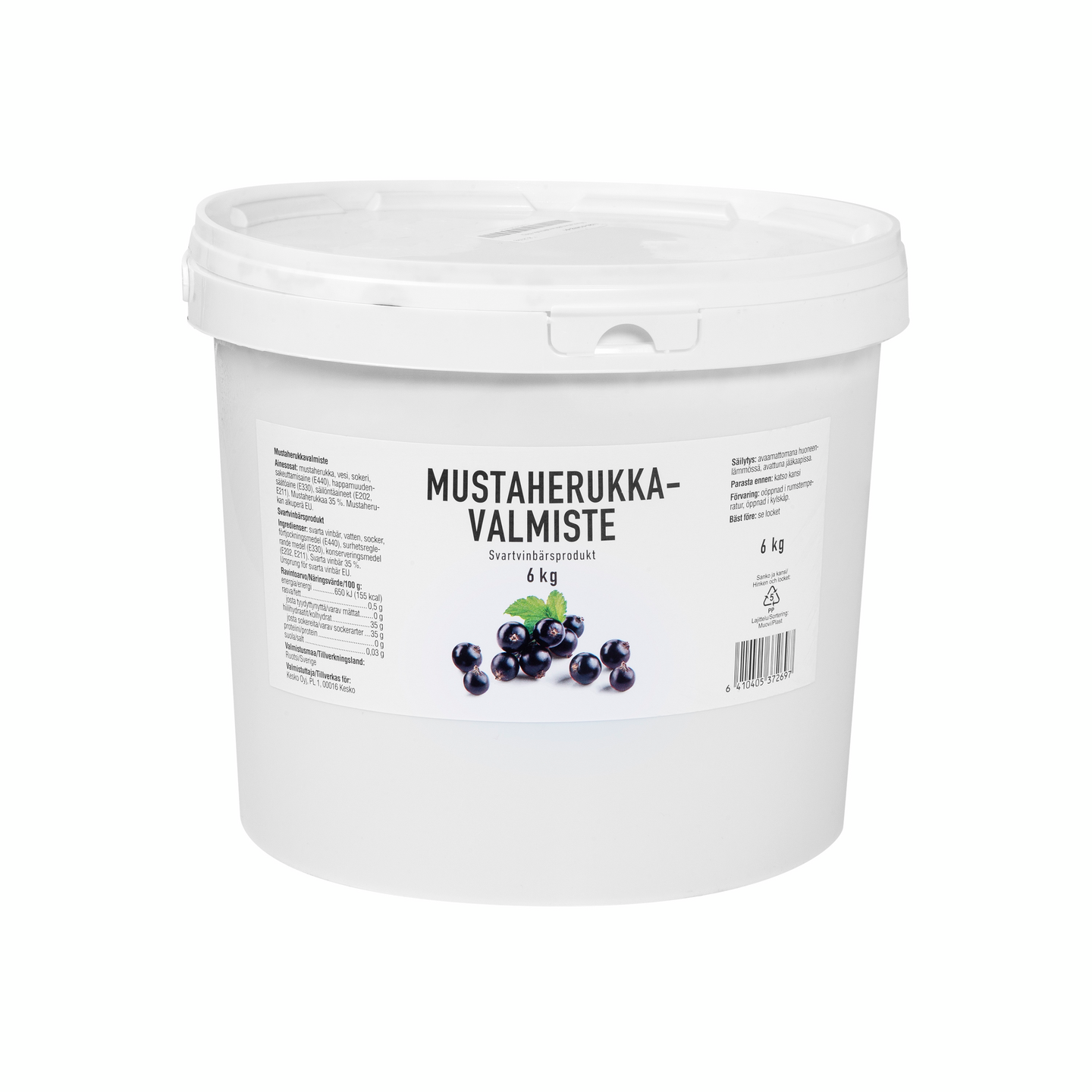 Mustaherukkavalmiste 6kg