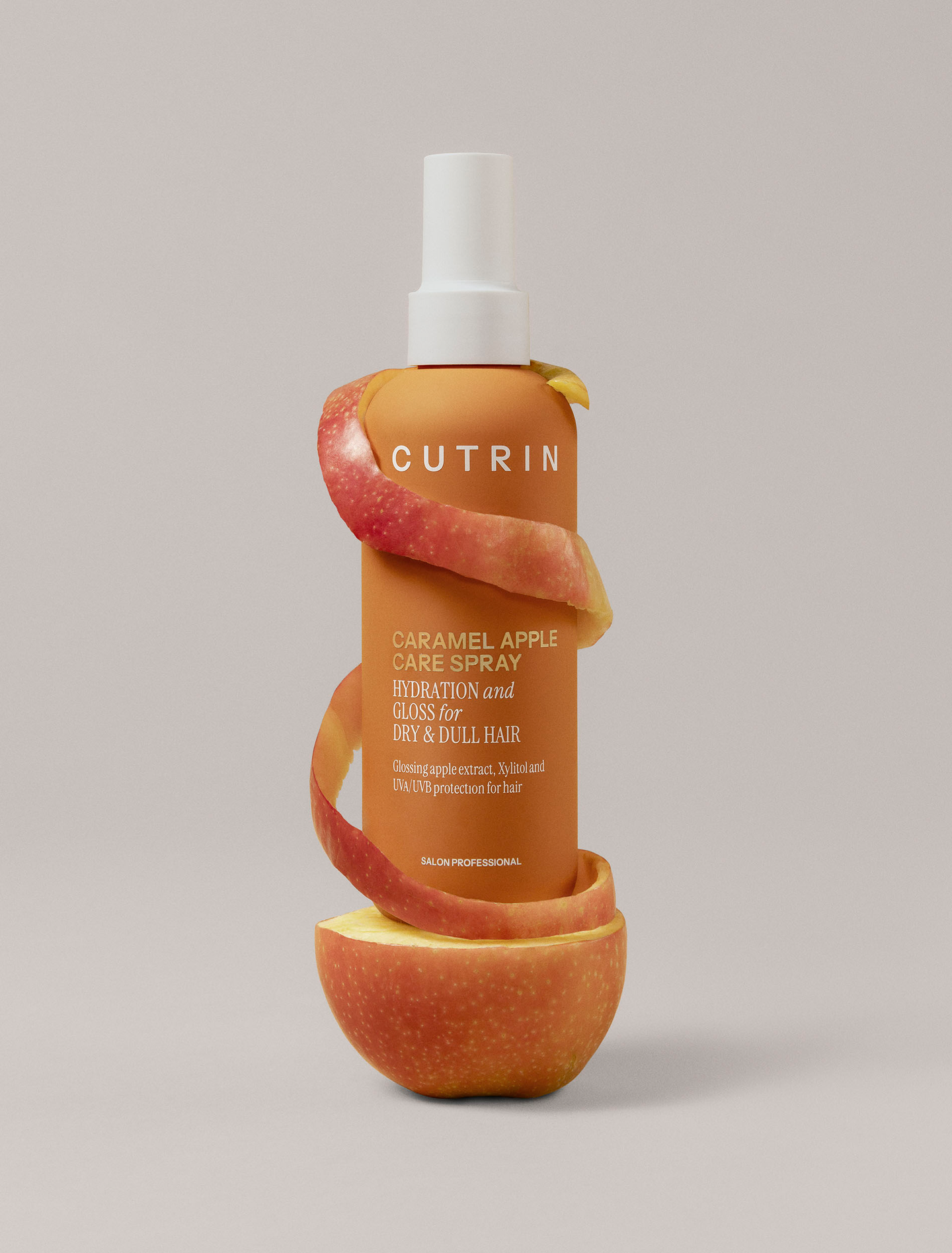 CUTRIN CARAMEL APPLE Kosteuttava & kiiltoa antava hoitosuihke 200ml