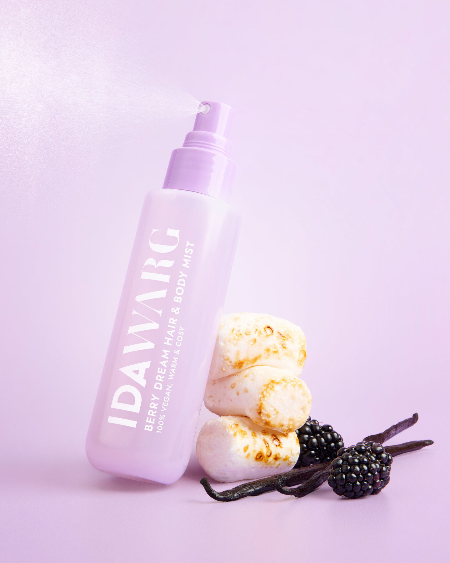 IDA WARG Beauty Berry Dream Hius- ja vartalosuihke 100 ml