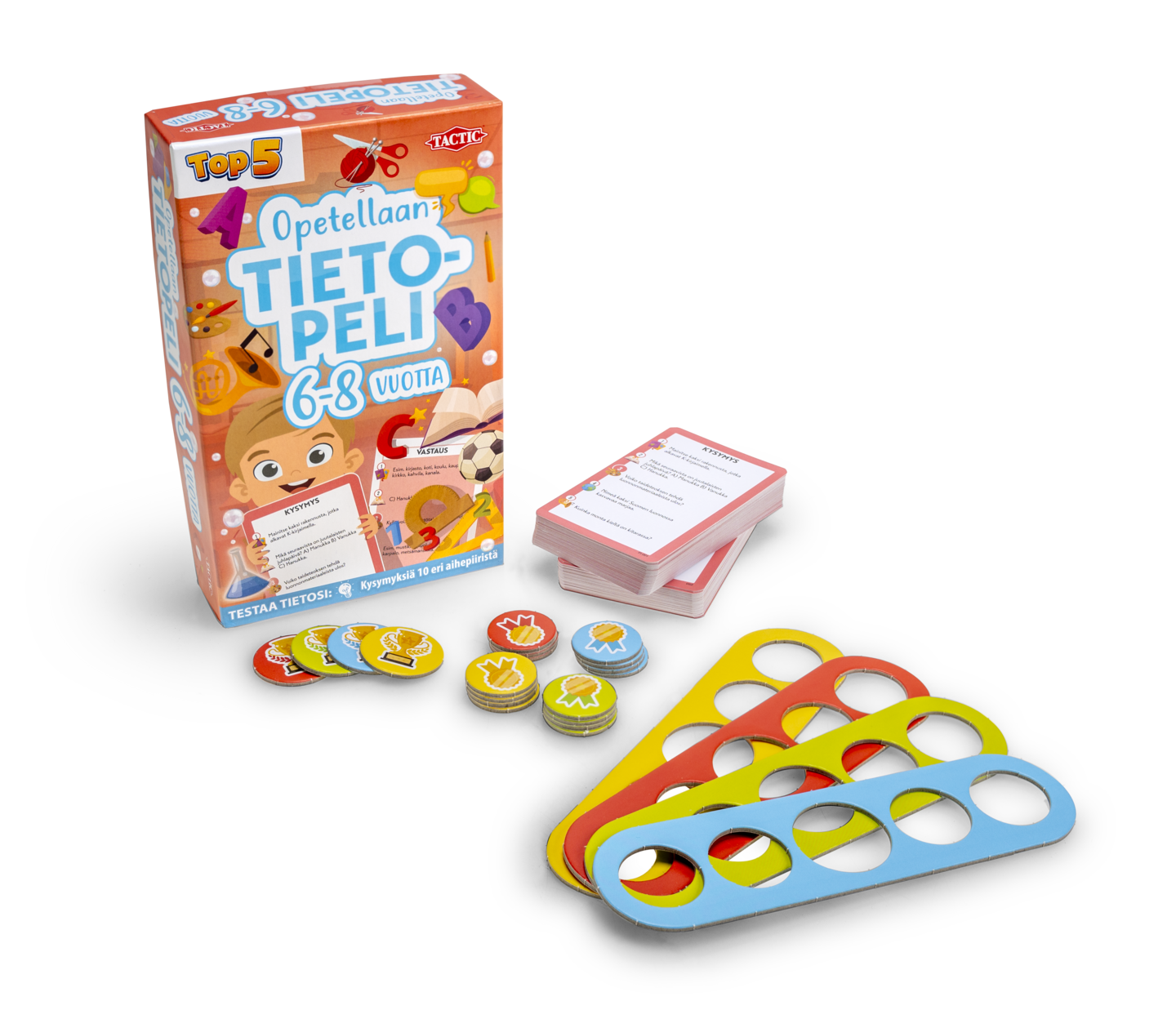 Tactic Opetellaan tietopeli 6-8 v