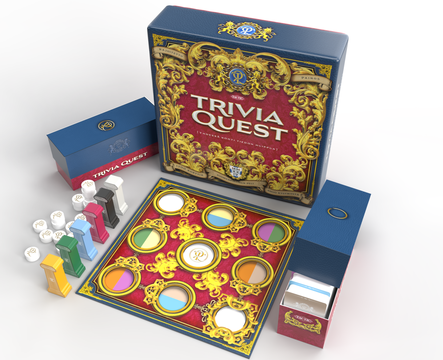 Tactic Trivia Quest lautapeli