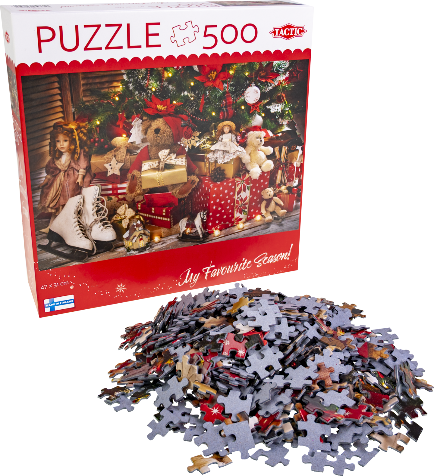Tactic Christmas presents a palapeli 500