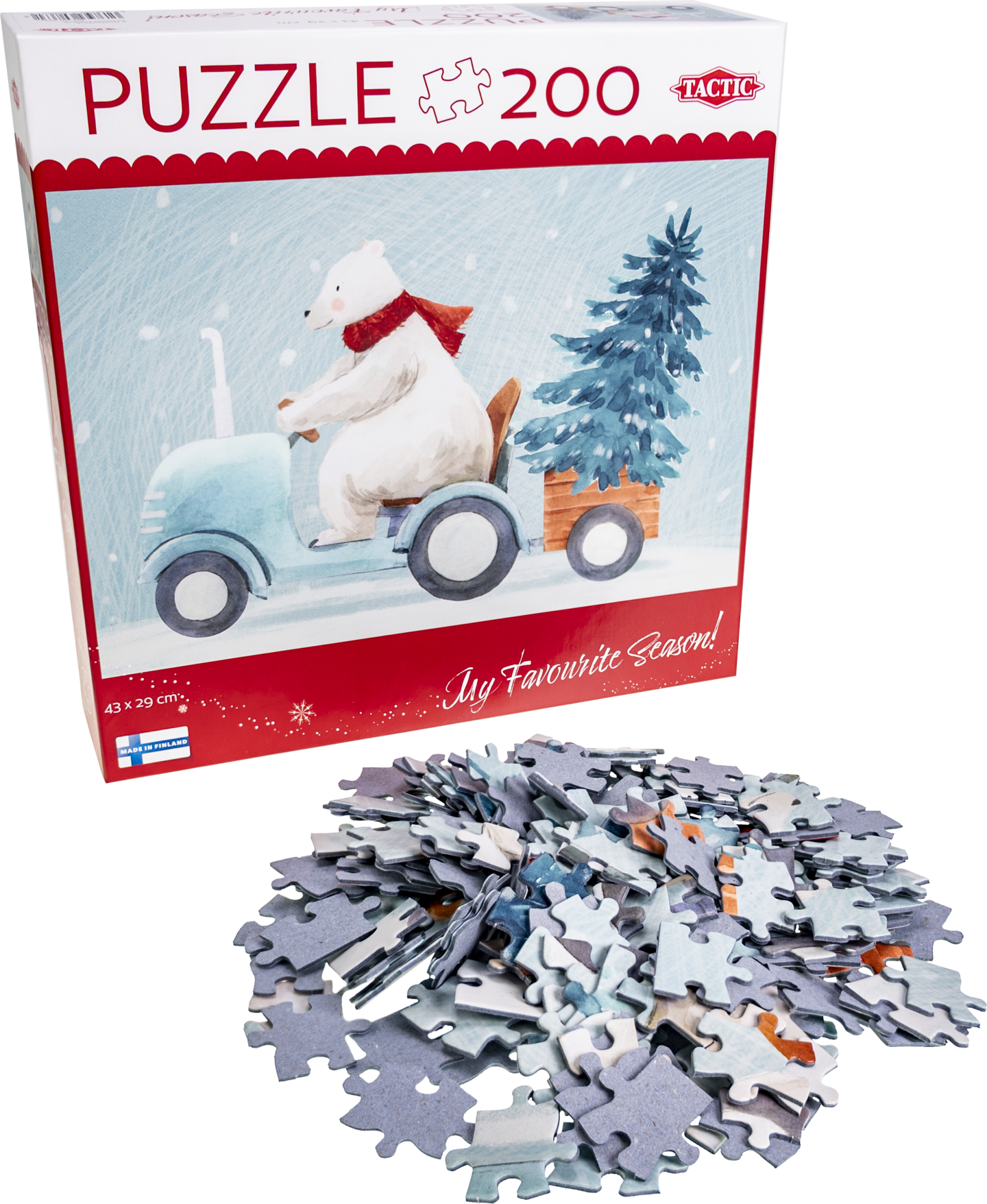 Tactic Christmas tree hunt palapeli 200p