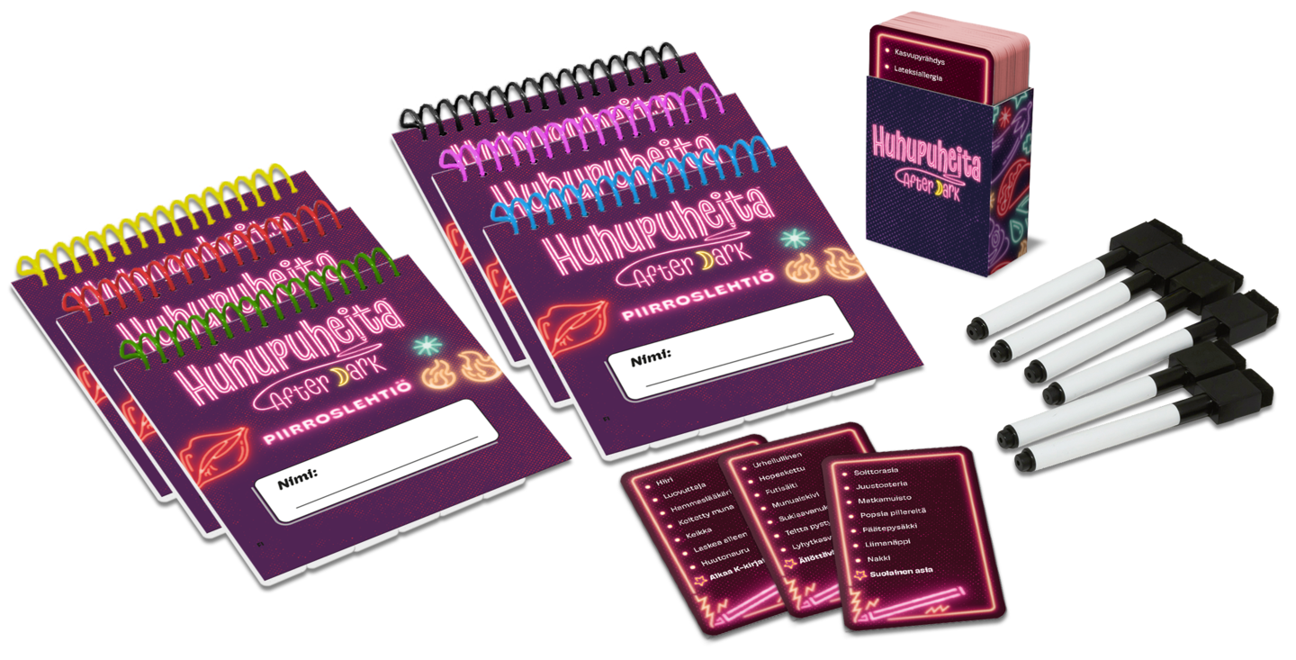 WOW! Huhupuheita After Dark lautapeli