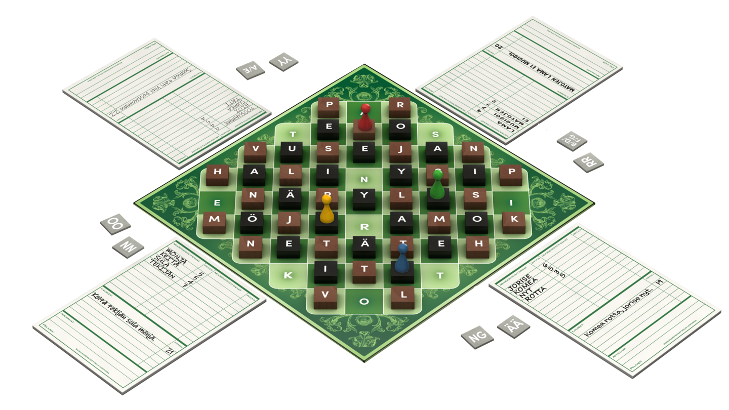 Tactic Wordy Quest lautapeli