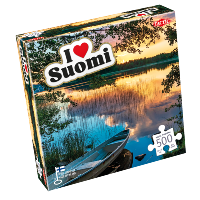 Tactic I love Suomi palapeli 500 erilais