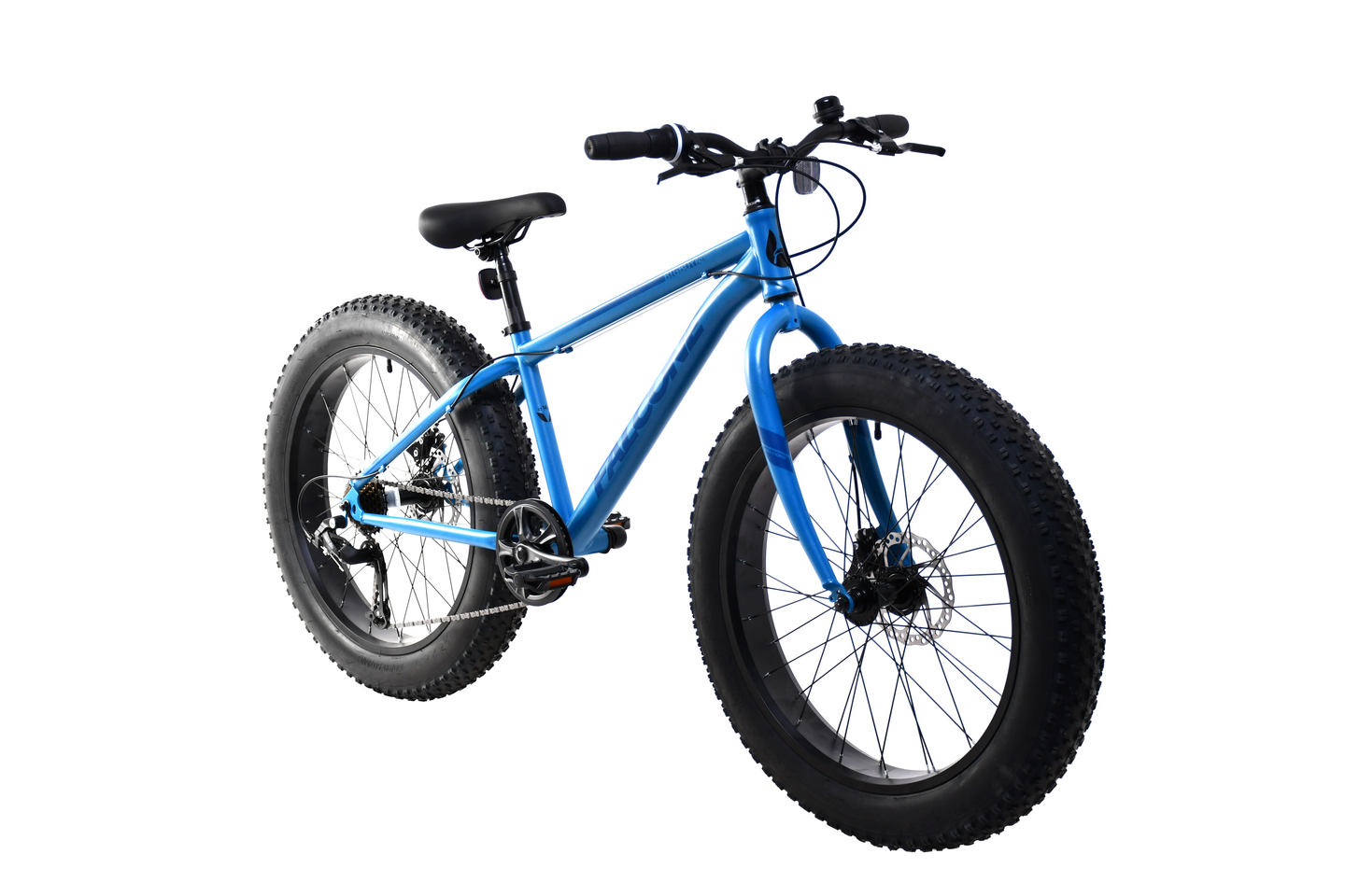 Falcone XC Bigboy Fat 24'' 7-V 14'' nuorten polkupyörä sininen