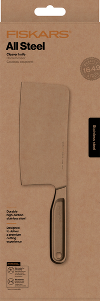 Fiskars All Steel kiinalainen kokinveitsi 16 cm