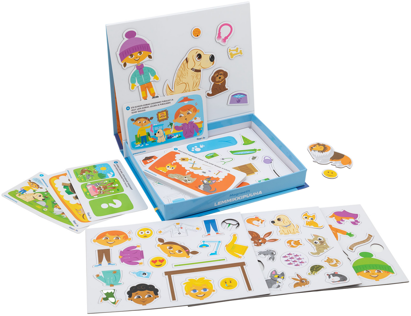 Oppi&ilo Magneetit Lemmikkipuuha 4-5 v (FI)