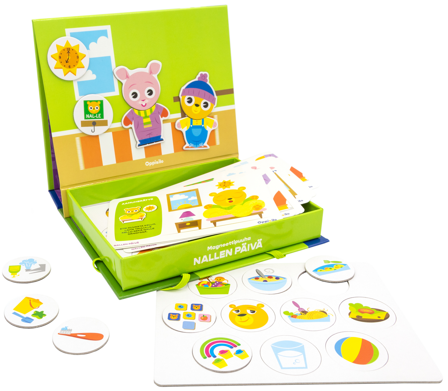 Oppi&ilo Magneettipuuha Nallen Päivä 3 v (FI)