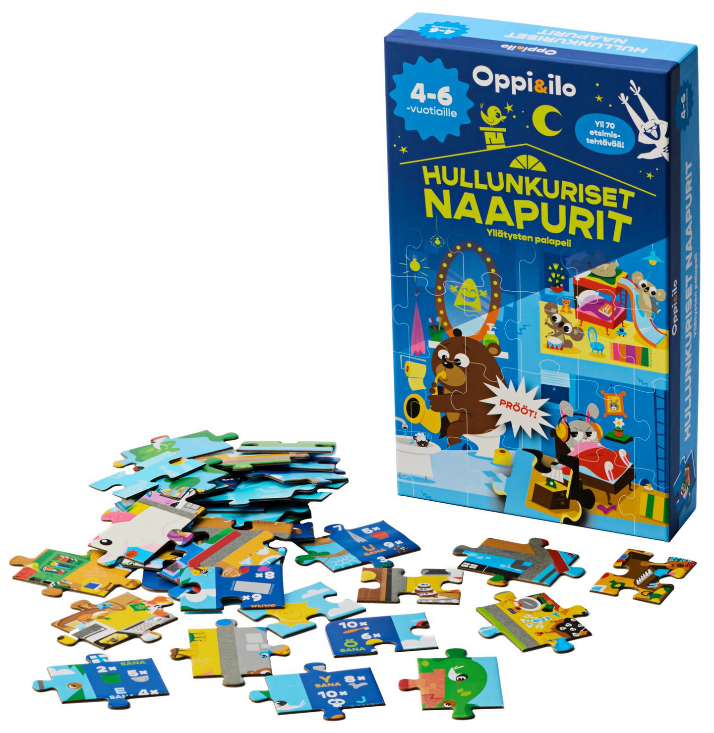 Hullunkuriset naapurit -etsimispalapeli