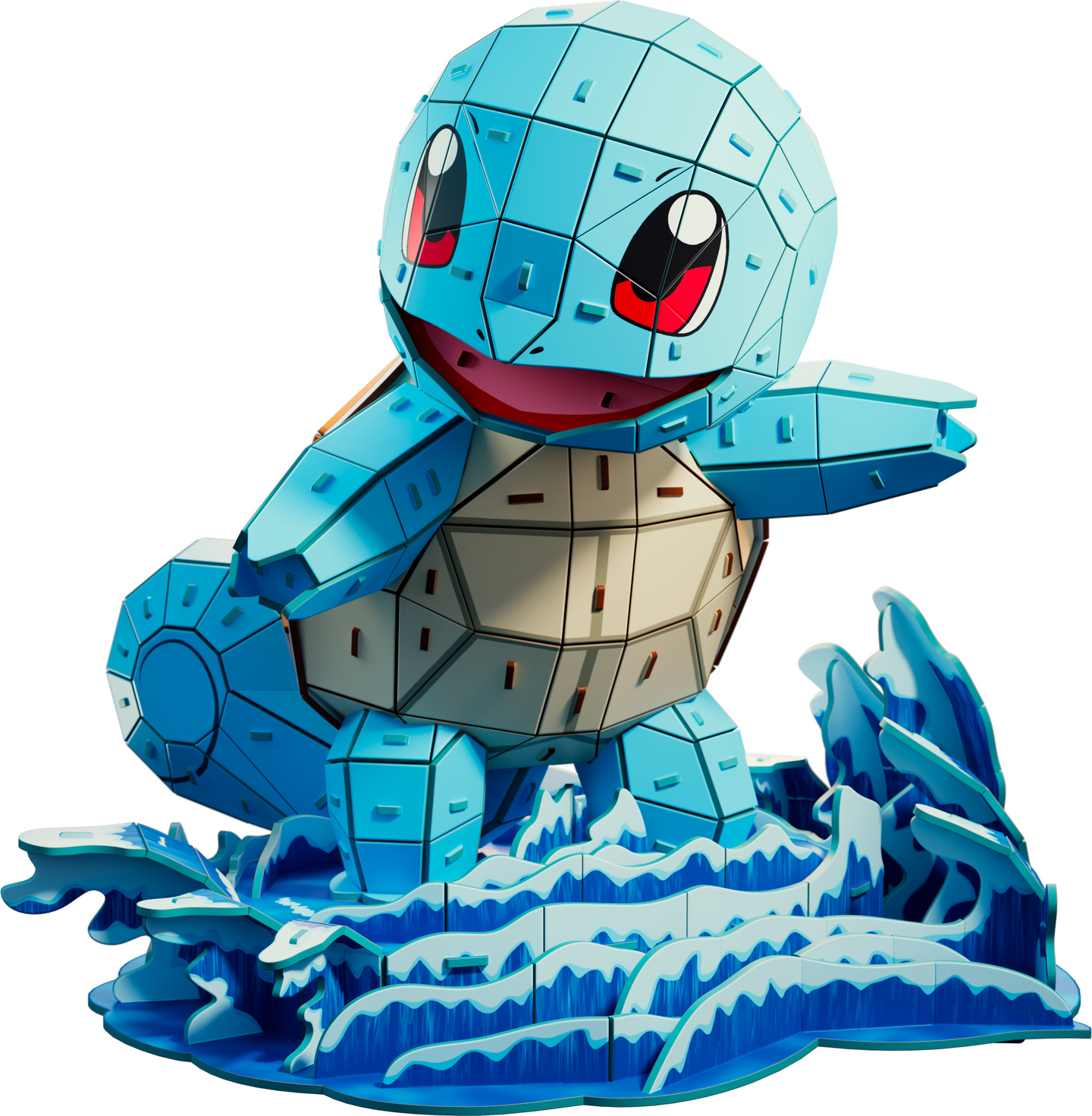 4D Puzzles Pokemon 30 cm - Squirtle