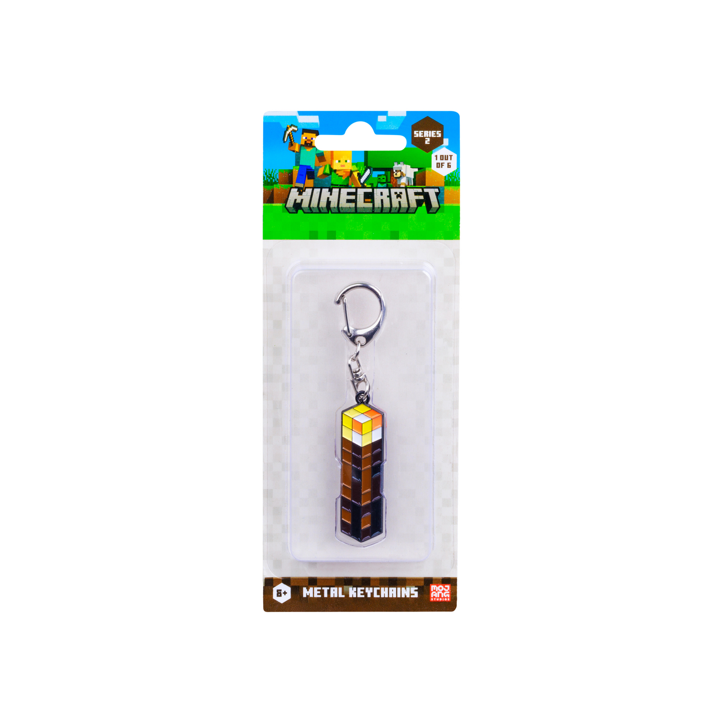 Minecraft 5 cm metalliavaimenperä 1 kpl