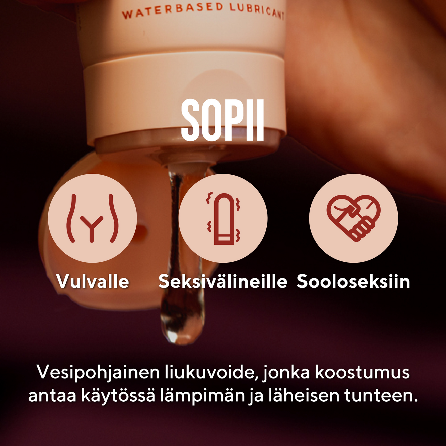 RFSU 37ºC Lube vesipohjainen liukuvoide 50ml